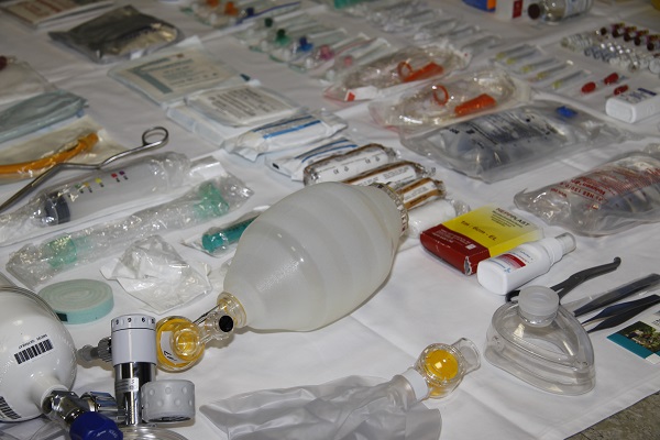 Medizinische Ausrüstung bei Sanitätsdiensten und Einsätzen