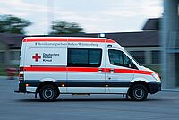 Notfallkrankenwagen des Bevölkerungsschutz